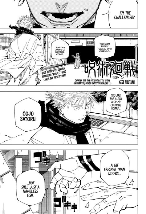 jjk 221 leak|Read Jujutsu Kaisen Manga Free